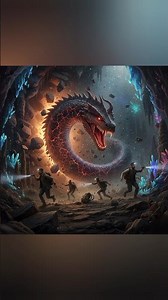 #Thrillx360 ⚡🐍💥 Cave Serpent Attack #CaveHorror