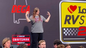 Angel Maddox signing the National Anthem | The Star Spangled Banner at the Talladega Superspeedway today. 🫶🏼🫶🏼🫶🏼 | AIDB Alabama School for the Deaf - ASD Silent Warriors