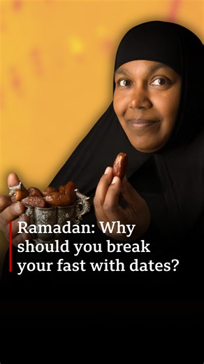 Why should you break your Ramadan fast with dates? Breaking your fast with dates during Ramadan is a religious tradition — but it also has scientific backing. From boosting energy to preventing overeating, here are the reasons why this small fruit is perfect for anyone fasting. | BBC News Africa