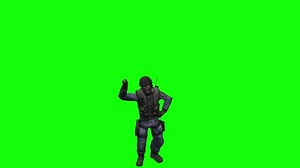 Garry's Mod default dance green screen