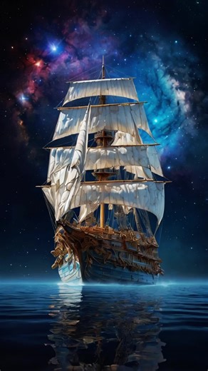🏴‍☠️🚢 Pirate Adventure Awaits: Epic Pirate Ship Wallpaper for Your Screen! 🚢🏴‍☠️ #wallpaper #pirateship #pirate #cosmic #adventure #livewallpaper #3dwallpapers #ship #galaxy #beautiful #fondosdepantalla #fondosdepantallaenmovimiento #stars #ocean
