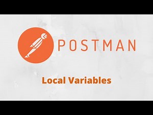 Local variables in Postman