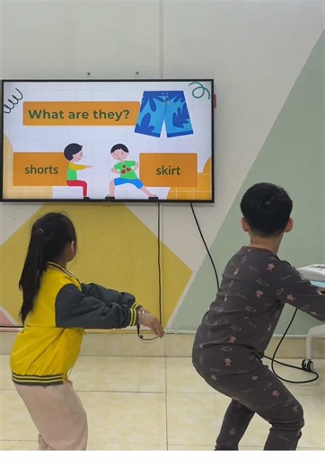 Fun Action Game for Kids Learning English