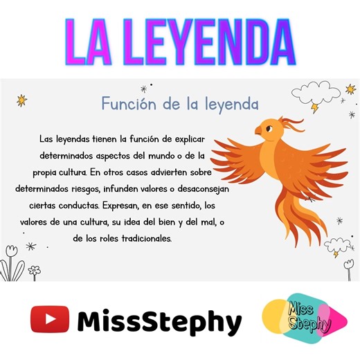 🔴 ¿Qué son las LEYENDAS? 🥷 | Características y elementos 👩‍🏫 Aprende sobre las leyendas, cuáles son sus características, su función y su estructura. Además escucha la leyenda sobre los volcanes Iztaccíhuatl y Popocatépetl. | Miss Stephy