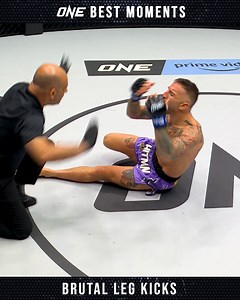 25M views · 170K reactions | Watch out for the most DEVASTATING leg kicks from the stars of ONE! 例 | ONE Championship | Facebook