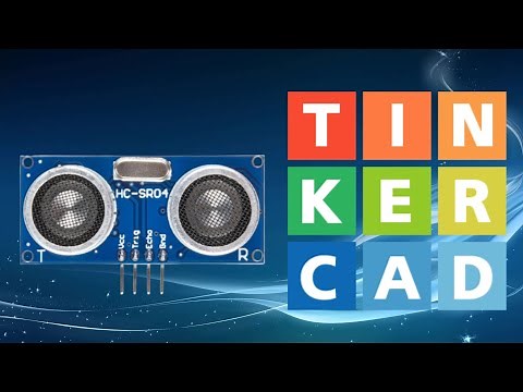 Nivel de agua, sensor ultrasonico y Lcd, Arduino Simulador TinkerCAD. Parte #1