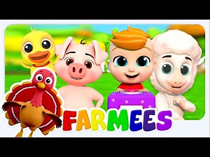 Quack Quack - Animal Sound Song   More Kids Learning Videos & Nursery Rhymes - Videos For Kids