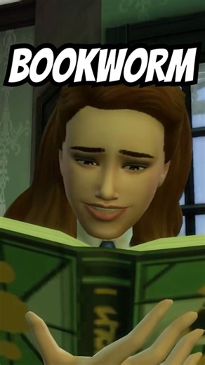📚 3 things about the bookworm trait in the Sims 4 #thesims #sims4
