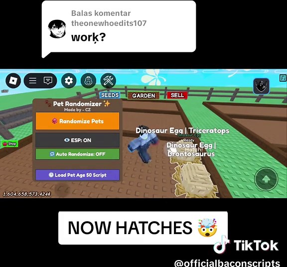 Membalas @theonewhoedits107 [UPDATED] Pet Randomizer V2 Grow A Garden #xyzbca #fyp #foryou #gag #eggpredictor