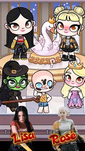 Rosé or Jisoo ? Version Jump #avatarworld #clubinhogames #pazu #blackpink #blackpinkjump