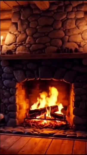 Cozy Winter Fireplace (10 HOURS) ❄️