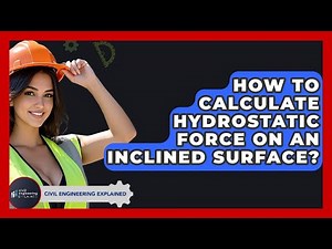 How To Calculate Hydrostatic Force On An Inclined Surface? - Civil Engineering Explained