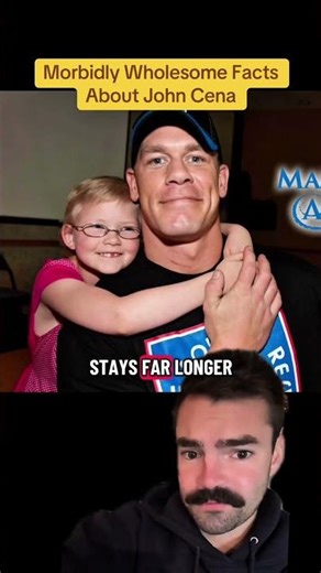 Morbidly wholesome Facts About John Cena you never heard!! #morbidfacts #horrortok #shorts