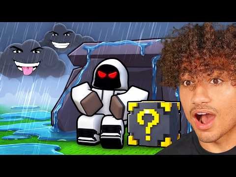 ROBLOX ESCAPE RAIN FOR LUCKY BLOCKS..