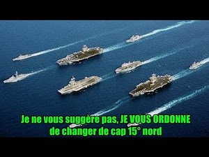 ► Marine américaine VS marine espagnole ! (échange radio hilarant & édifiant)
