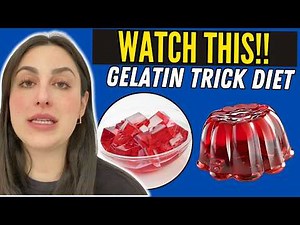 Dr Jennifer Ashton Gelatin Trick Recipe - Gelatin Trick - What is the 3 ingredient jello recipe ✍️