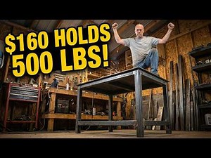 DIY Welding Table - Storage Included for Under $200