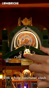 📚Step into an alternate timeline with the LumibricksTime Rift Library!💎Free Members enjoy up to 15% OFF (higher tier, bigger discount).💰New customers get 12% OFF with code FIRSTORDER12. 🧱 3,187-piece build with detailed brick textures & vintage design. 🔦 Integrated lighting system brings the whole library to life — perfect for night-scene display 🔄 Rotating gears, openable shelves, and hidden compartments — unlock secret rooms & surprises. 📖 Recreate stories: a mystic archive, a wizard’s 