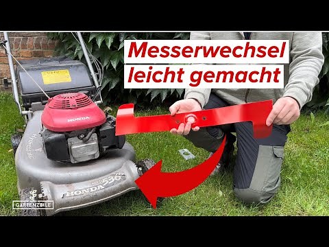 Changing the blade on a lawnmower | Step-by-step instructions | This is how it's done right!