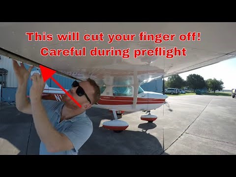 Preflight Cessna 150L for flight - Private Pilot Pre flight checklist