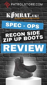Discover the Kombat UK Recon Side Zip Boots: Quick deployment, durable construction, all-day comfort, and trusted by professionals. Perfect for military, law enforcement, and emergency services personnel. 🥾💼 Get your Kombat UK Spec Ops Recon Side Boots here - https://patrolstore.com/collections/kombat-uk-boots/products/kombat-uk-spec-ops-recon-side-zip-boots #KombatUkSpecOps #SpecOpsReconsideZipUpBoots #ZipUpBootsReview #TacticalBootsReview #TacticalBoots #PatrolStore #PatrolStoreReviews #Komb