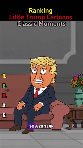 Little Trump Cartoons: Political Humor and Satire