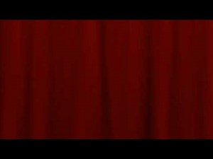 1 Hr of Red Curtain Screen in 4K Ultra HD