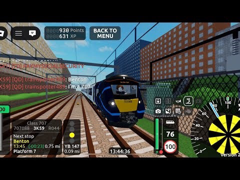 SCR Driving a Stepford Connect Class 707 From Benton to Leighton West 15/1/26