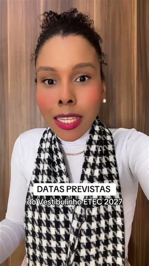 Datas PREVISTAS do Vestibulinho ETEC 2027 (Ensino Médio e Cursos Técnicos) #vestibulinhoetec #etec