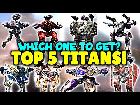 Unleash the Power of the TOP 5 TITANS in War Robots | WR 2023 Guide & Tutorial
