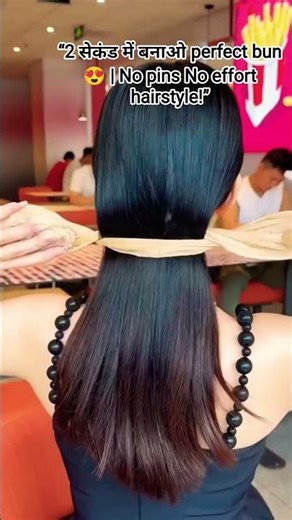 “Instant Bun Maker Review 😍 | Perfect Bun for Daily & Party Look 💯 Easy Hair Styling Trick”