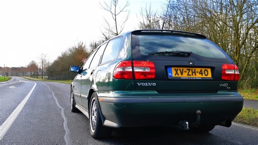 200HP Volvo wagon pushes to its limits on the Autobahn