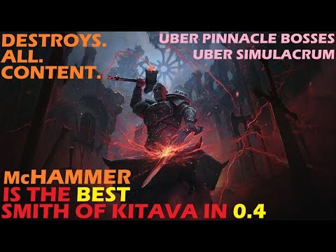 The Best Smith of Kitava Build In 0.4 (McHammer) | POE2 | Fate of The Vaal | The Last of The Druids
