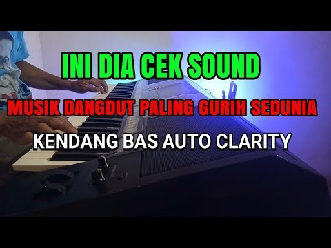 Ini dia cek sound Musik dangdut paling gurih sedunia Kendang bass auto clarity