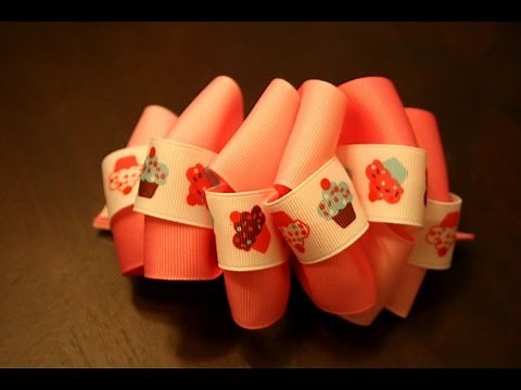Loopy/Bubble hairbow tutorial (How to make Loopy hair bow)