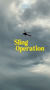 First and only commercial helicopter sling operation in Cambodia 🇰🇭🚁 | Helistar Cambodia - Helicopter Charter Services