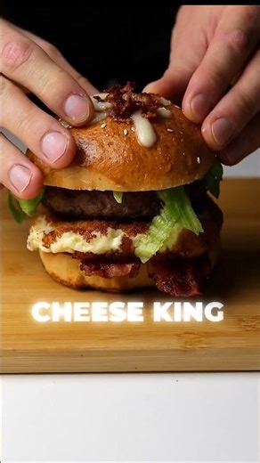 The Best Cheese King Burger (Homemade Rösti Edition!) 🔥🍔