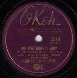 Count Basie And His Orch. - One Two Three O'Lairy / Fancy Meetin' You