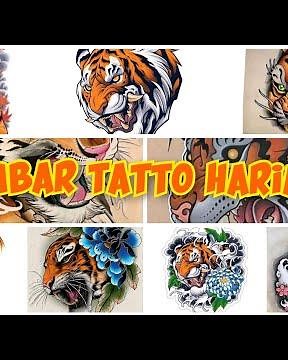 Desain Tatto Harimau keren |tiger design tattoos cool