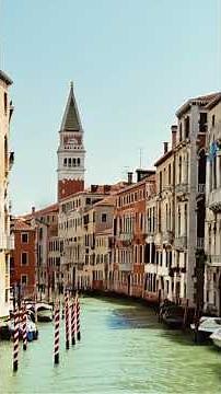 Venice Italy 🇮🇹 | The Floating City of Canals | 60-Second Virtual Tour