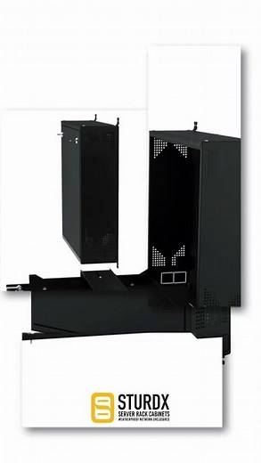 Wall-Mount DVR Enclosure & Network Equipment Cabinet