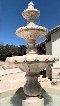 Instalación de fuente de cantera