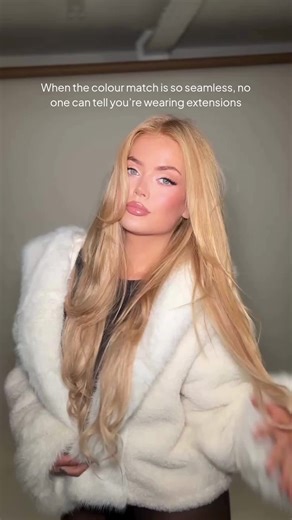 Consider this your number one Spring staple ✨ Steph's hair blends seamlessly with our 22