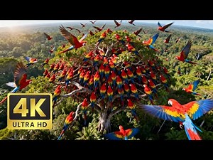 Relaxing Walk with 50 Amazing Birds | Authentic Wilderness Sounds | ASMR Video No Music