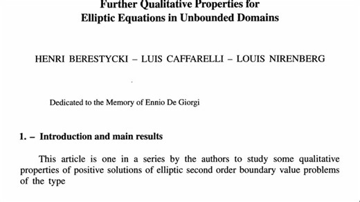 A Short Review of Qualitative Properties for Semilinear Elliptic Equations 10.19