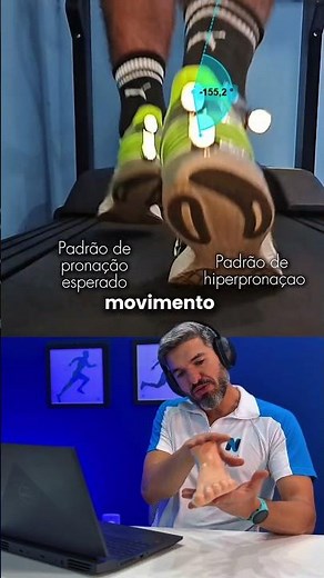Central biomecânica - você Prona?