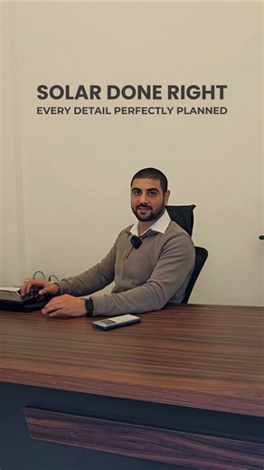 At B Square, every solar system is carefully studied: panel positioning, load calculation, inverter & battery capacity, and safe electrical integration — whether mono or three phase. Because the right design means safety, efficiency, and long-term performance. 📩 Build your solar system the right way with B Square. ب B Square، كل التفاصيل بتندرس بدقة: توجيه الألواح، حساب الأحمال، سعة الإنفيرتر والبطاريات، والربط الكهربائي الآمن لأن التصميم الصحيح يعني أمان، كفاءة، وأداء طويل الأمد. 📩 تواصل معنا