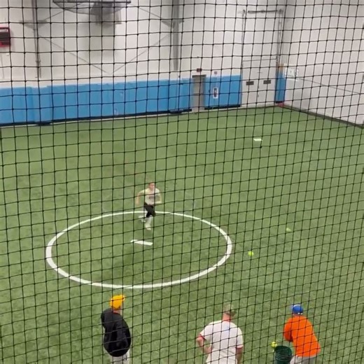 Fielding work at practice 11/13/25