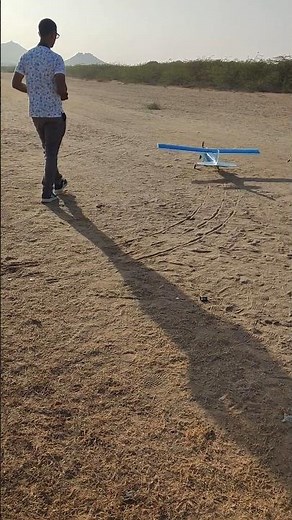 First Time Flying Nitro RC Plane 😱🔥 Perfect Takeoff! #rcplane #rc #rcpilot #radiocontrol #nrealair