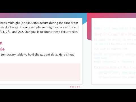 How to Count Midnight Occurrences in SQL Server